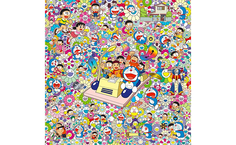 パステルカラーのお花たち』村上隆 | 絵画・アート販売 ギャラリー