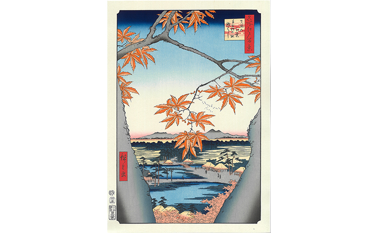 名所江戸百景 大はしあたけの夕立』歌川広重／Hiroshige Utagawa