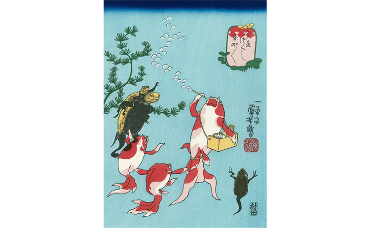桜花に富士図』葛飾北斎／Hokusai Katsushika | 絵画・アート販売