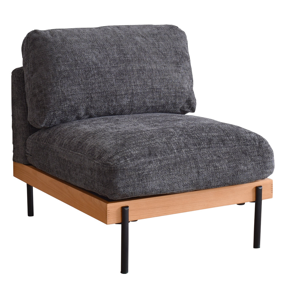 あす着] 幅71cm ソファ 1人掛け おしゃれ ソファー 座面 広い 奥行き 1