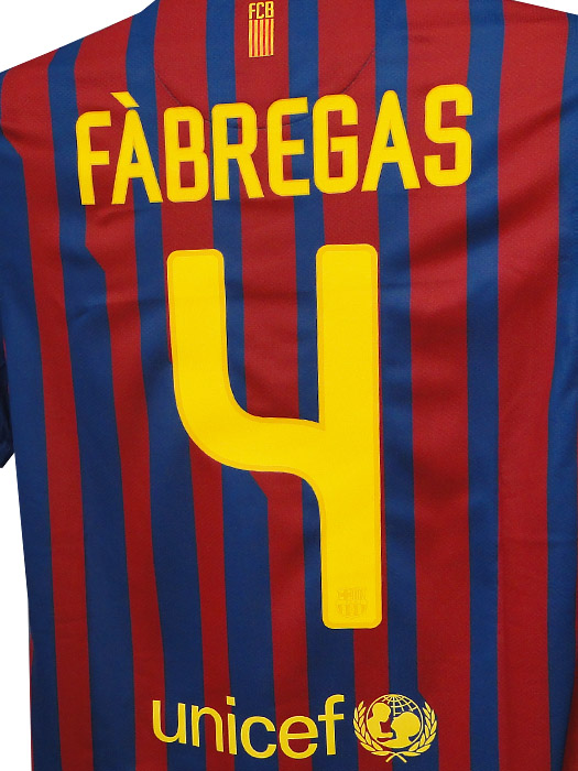 ナイキ) NIKE/11/12バルセロナ/ホーム/半袖/ファブレガス/419877-486