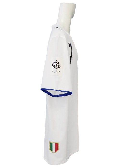 W杯2006ドイツ大会 イタリア代表 デルピエロ アウェイ ゲームシャツ W