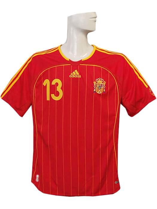 限定再入荷***(アディダス) adidas/06/08スペイン代表/ホーム/半袖