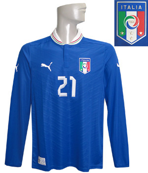 プーマ/12/13イタリア代表/ホーム/長袖/ピルロ サッカーショップ