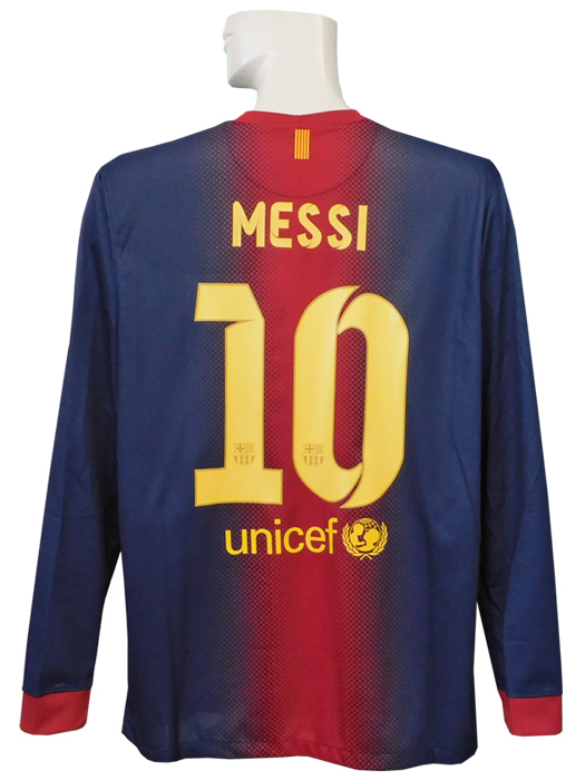 限定再入荷***(ナイキ) NIKE/12/13バルセロナ/ホーム/長袖/2011CWC優勝