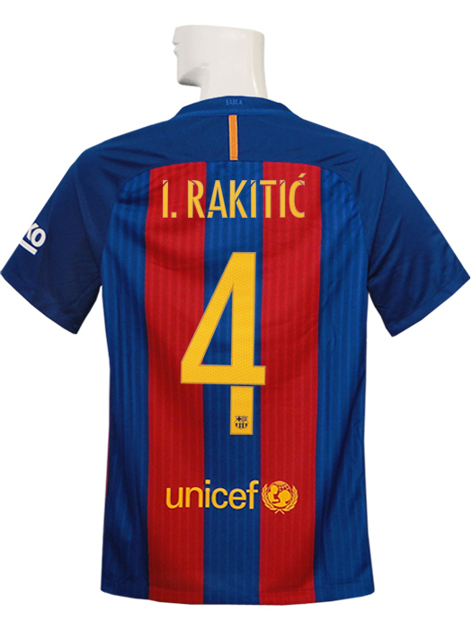 ナイキ) NIKE/16/17バルセロナ/ホーム/半袖/カタール航空スポンサー付