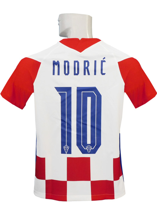 ナイキ) NIKE/20/21クロアチア代表/ホーム/半袖/モドリッチ/ジュニア用
