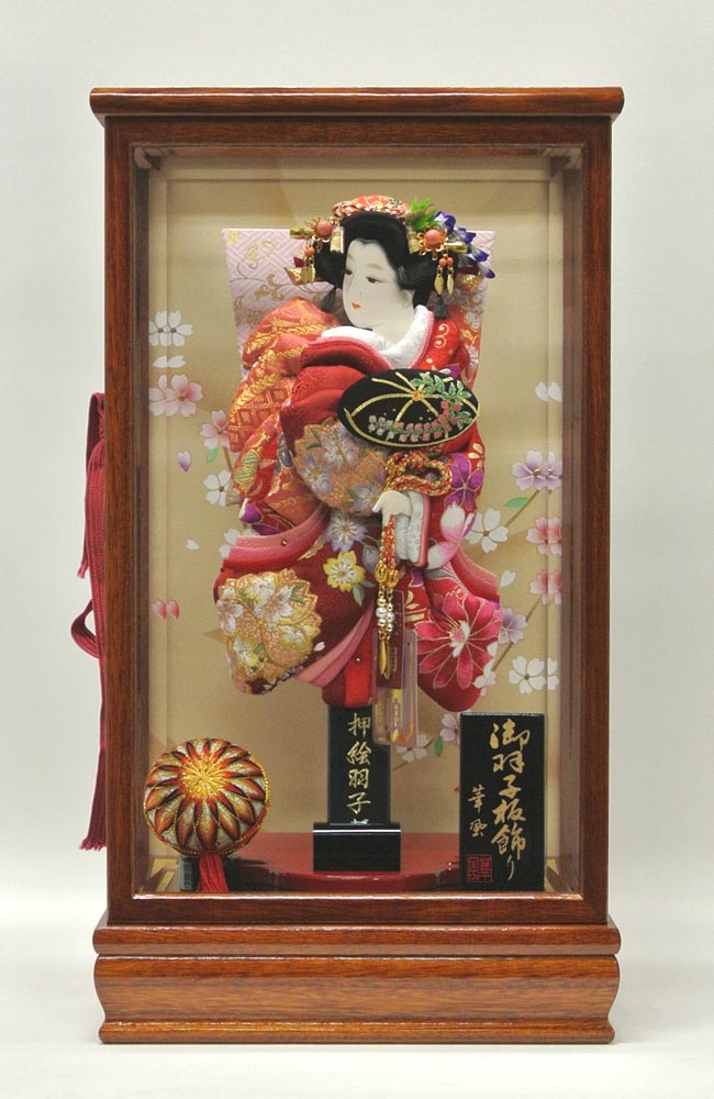 羽子板飾り 高級正絹押絵羽子板セット 10号[1-A-FIZ-2310JBA]