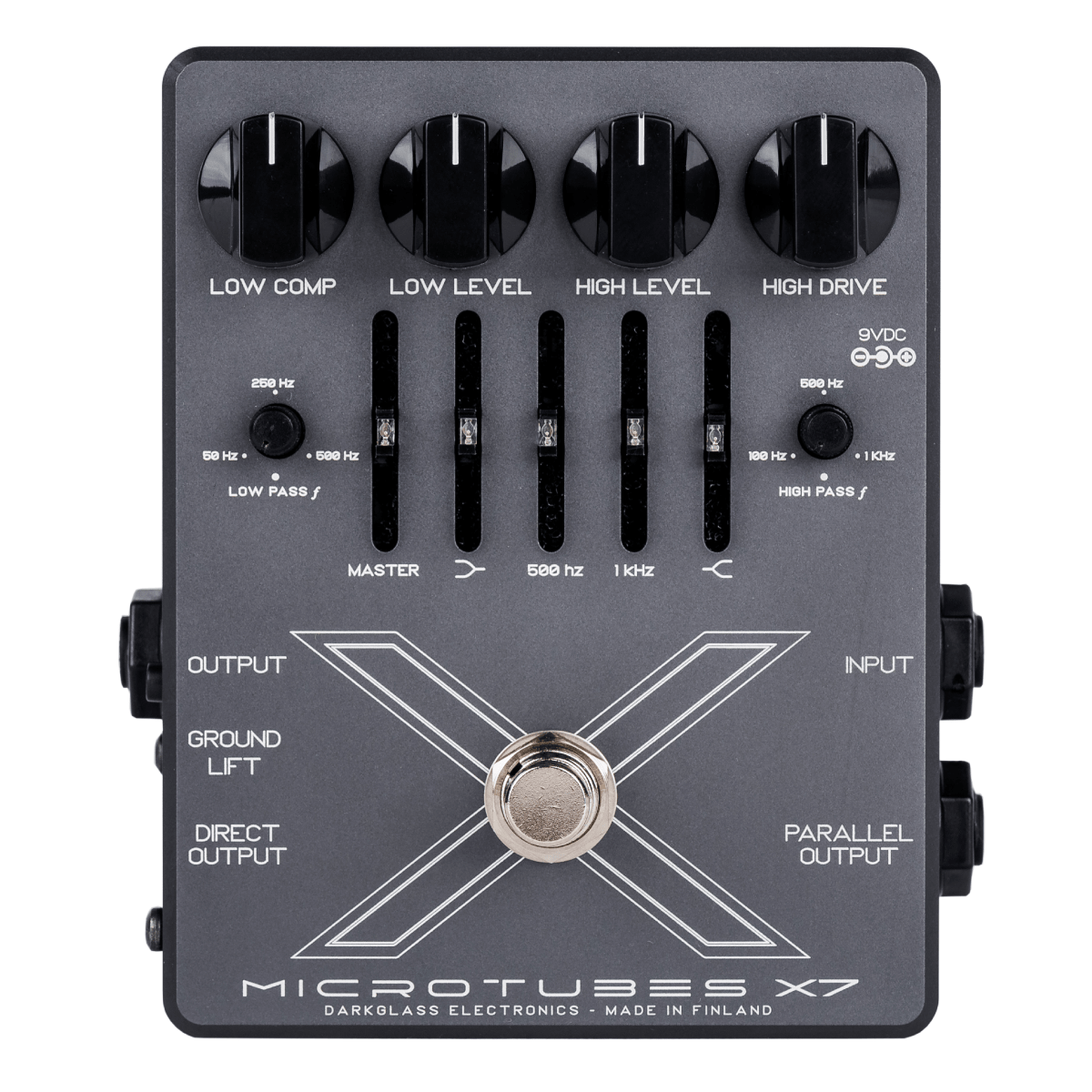 Darkglass Electronics Microtubes X Bass Distortion Pedal with