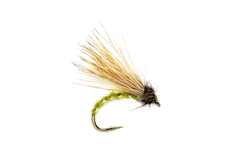 Sedgehammer Caddis Green S16 Fishing Fly | Dry Flies | Fulling Mill