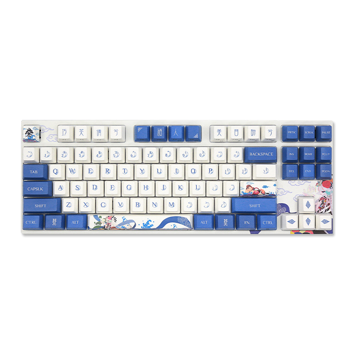 Varmilo RK3 青いデザイン ハードケース付き Varmilo RK3 青いデザイン