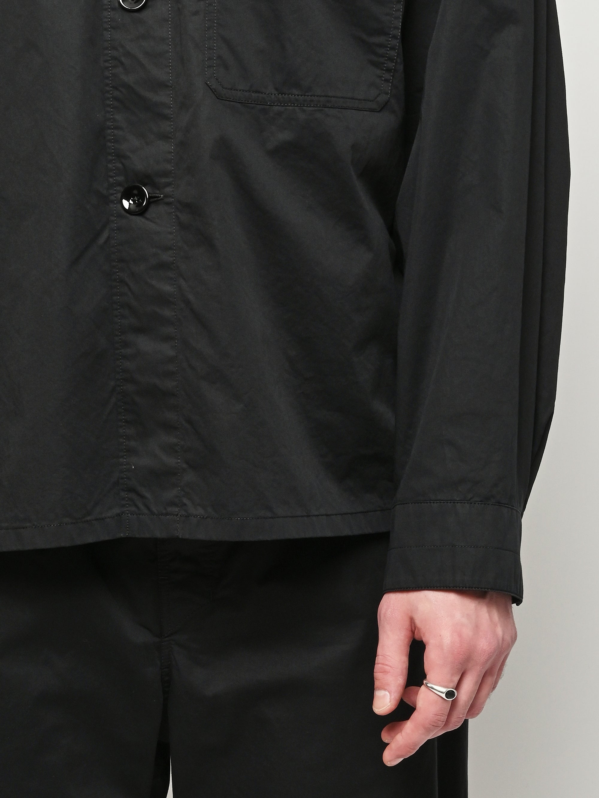 Lemaire - Black Pyjama Shirt – Frances May