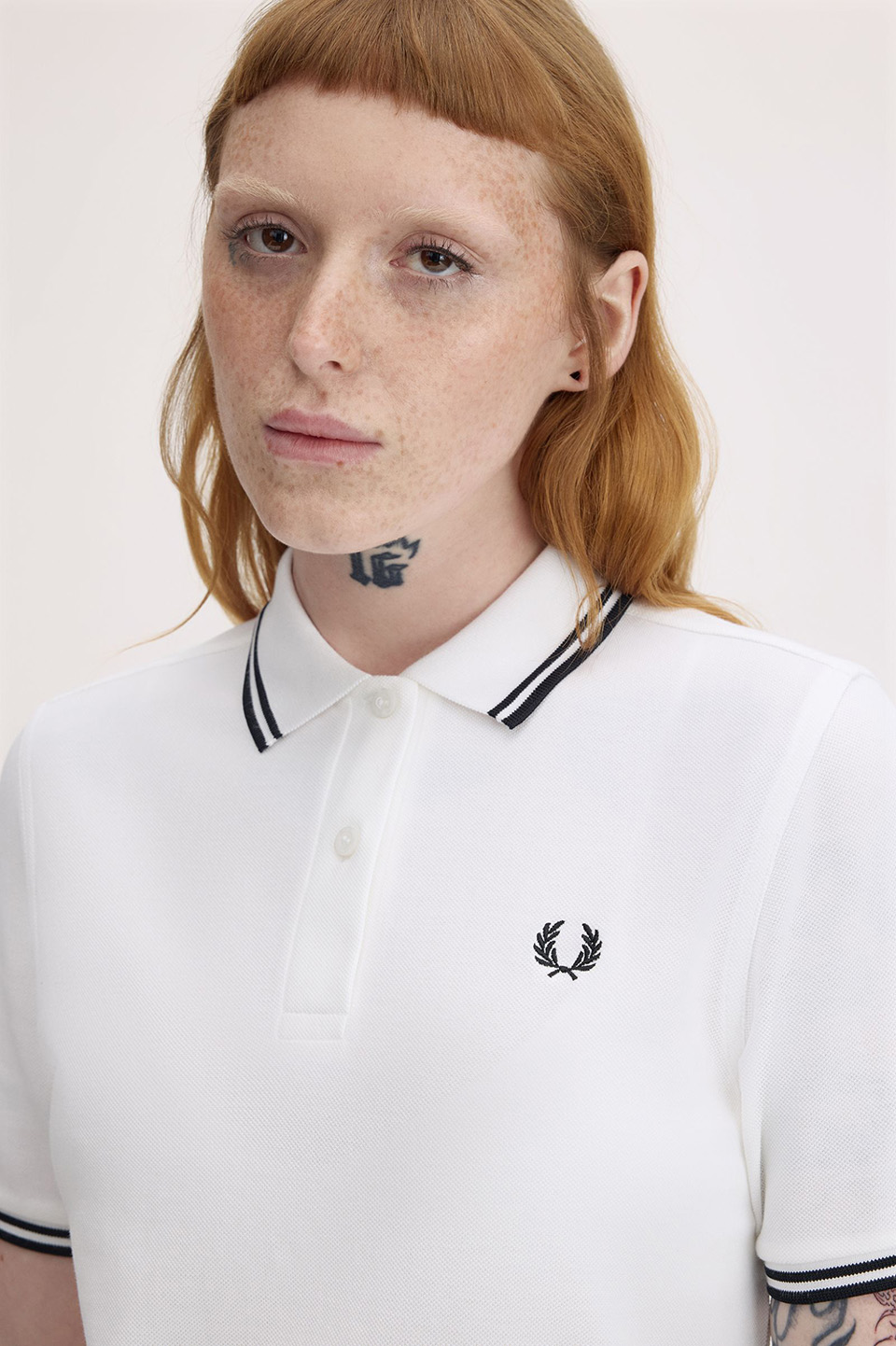 The Fred Perry Shirt - G3600(8 200：WHITE): | FRED PERRY JAPAN
