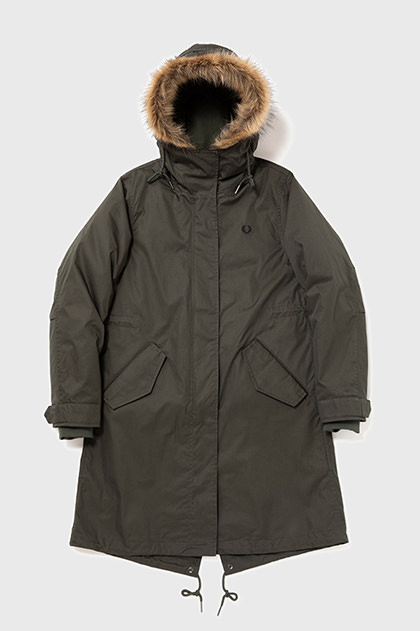 FRED PERRY モッズコート XS オリーブ FRED PERRY モッズコート XS