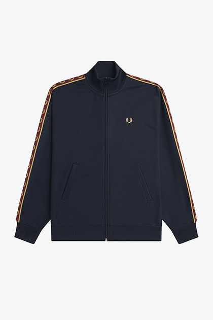 Taped Track Jacket(10 184：BLACK): | FRED PERRY JAPAN | フレッド