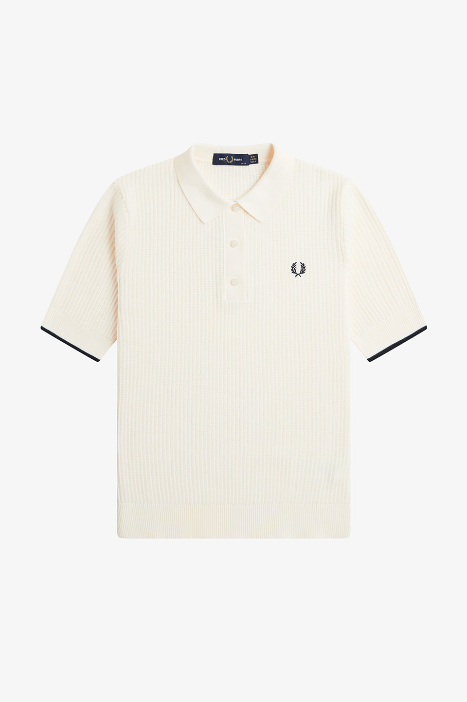 Mesh Knit Polo Shirt(10 760：LIGHT ECRU): | FRED PERRY JAPAN