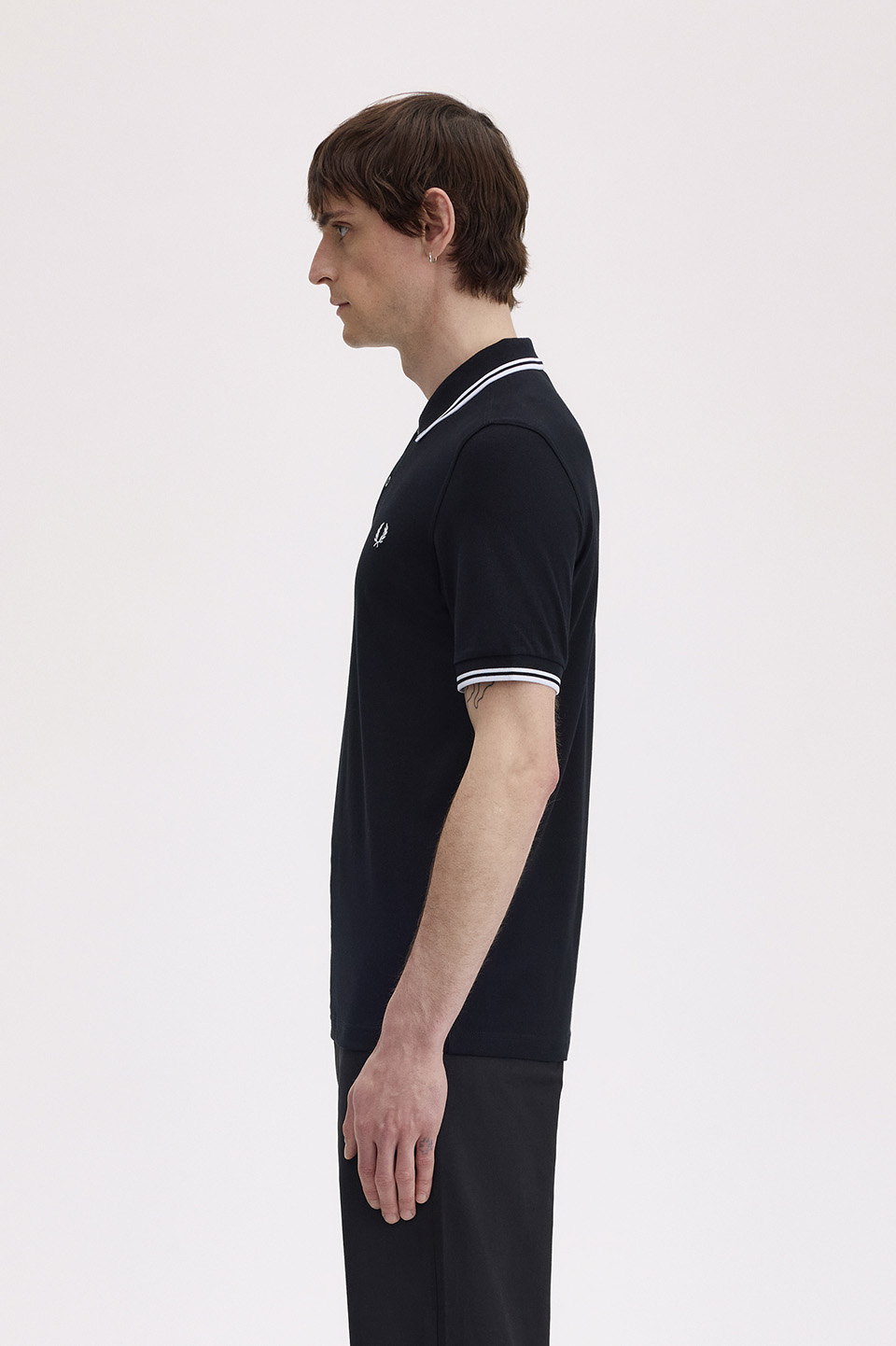 The Fred Perry Shirt - M3600(XS 350：BLACK): | FRED PERRY JAPAN