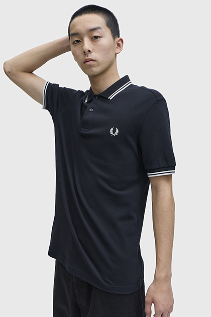 The Fred Perry Shirt - M3600(XS 350：BLACK): | FRED PERRY JAPAN