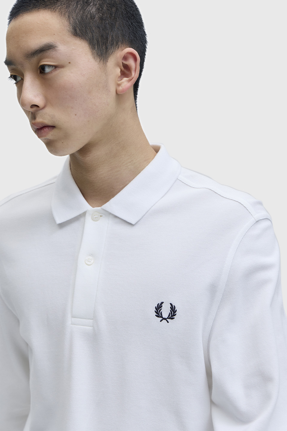 The Fred Perry Shirt - M6006(S 100：WHITE): | FRED PERRY JAPAN