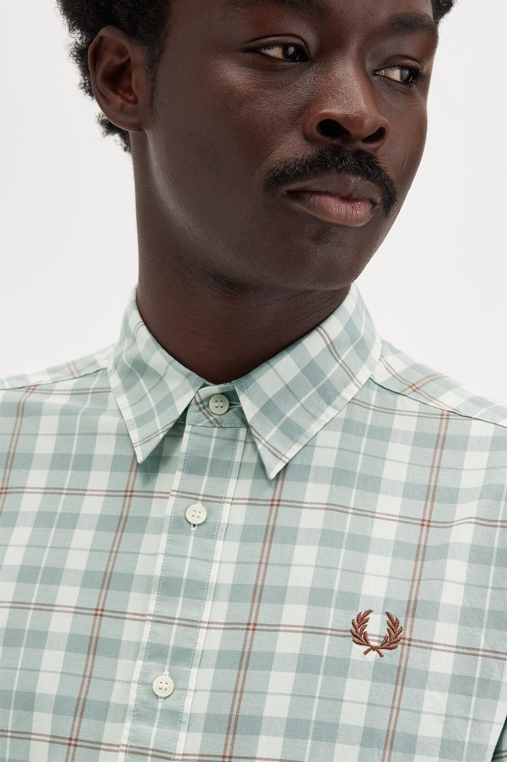 Twill Tartan Shirt(S 560：ECRU): | FRED PERRY JAPAN | フレッド