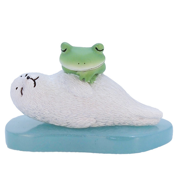 Copeau アザラシとお昼寝カエル - FROGS カエルグッズ専門店【自由が丘】
