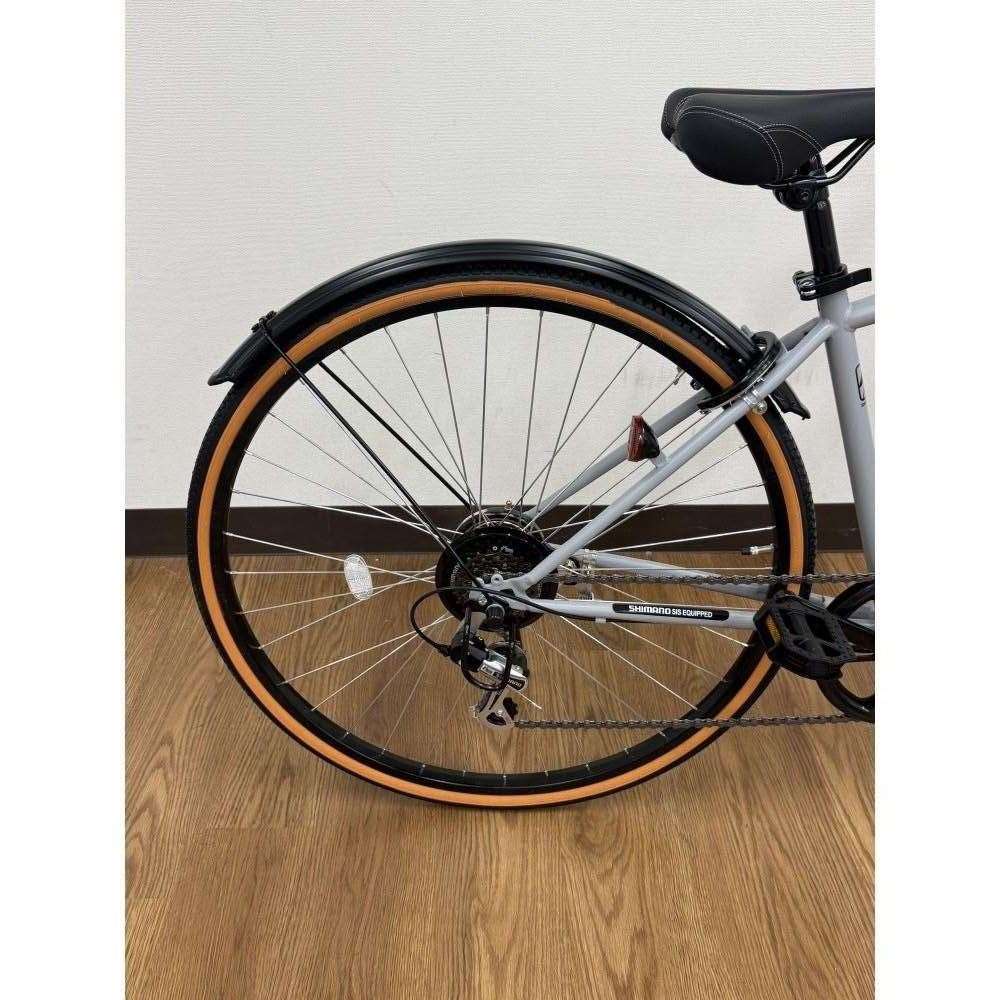 SOUTHERNPORT 27型クロスバイク 外装6段オートライト クールグレー