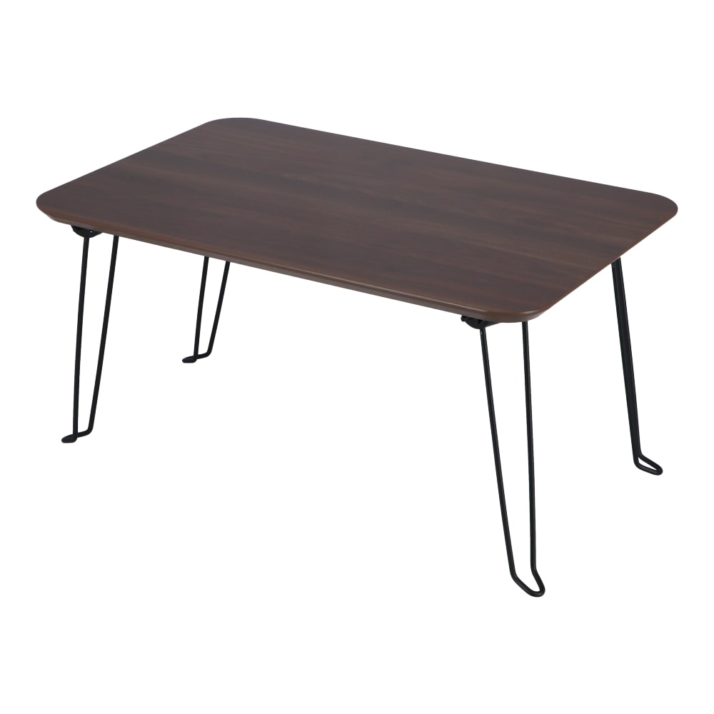 LIFELEX 鏡面折り畳みテーブル DBR6040: 家具・インテリア