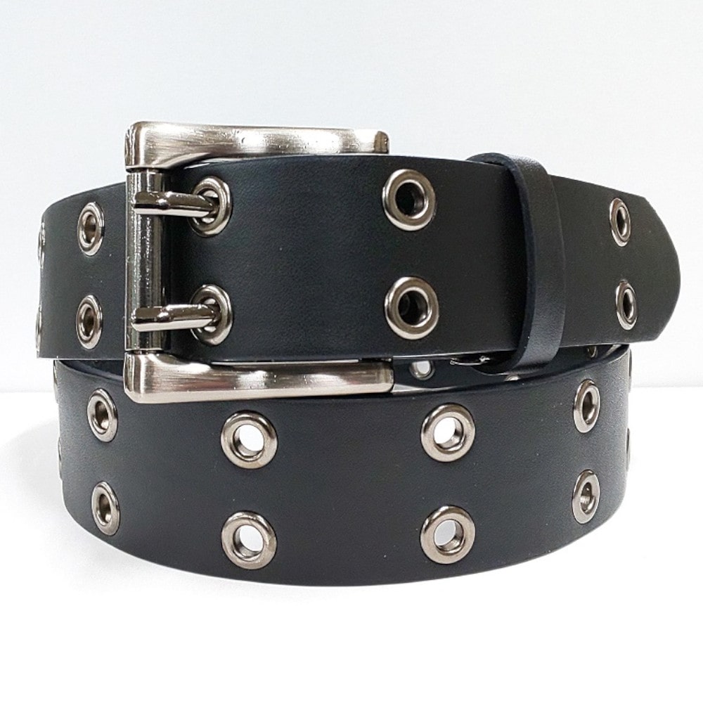 ケイワイ 40mm ダブルピンベルト K 黒(クロ): 作業用品・ワーク