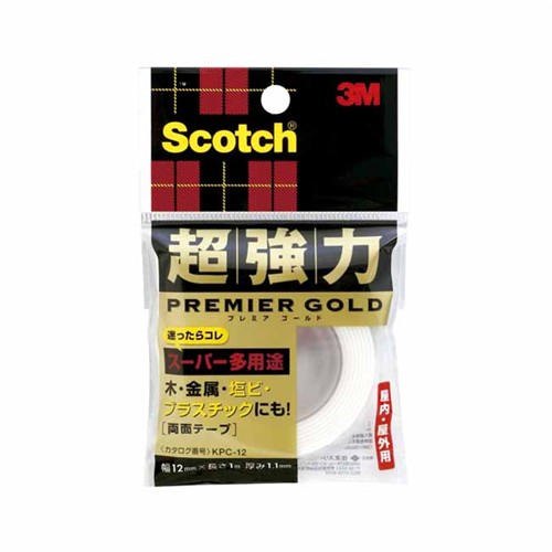 スコッチ超強力両面 KPC－12: 塗料・接着剤・補修用品