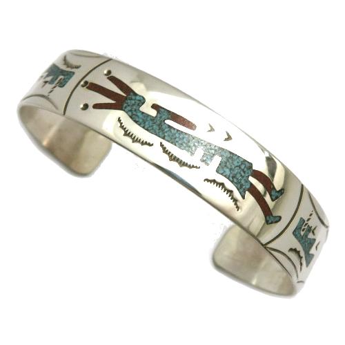 ココペリ・バングル ブレスレット インディアンジュエリー