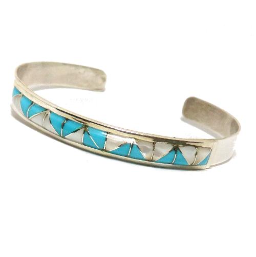 インディアンジュエリー・ズニ族 ブレスレット・バングル