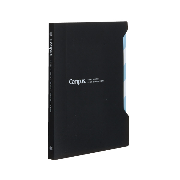 キャンパスインデックスで開けやすいバインダー65枚B5黒 | コクヨ公式