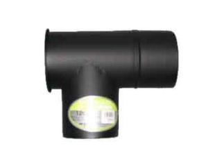 ホンマ製作所 黒耐熱煙突 T曲り 煙突径150mm の通販