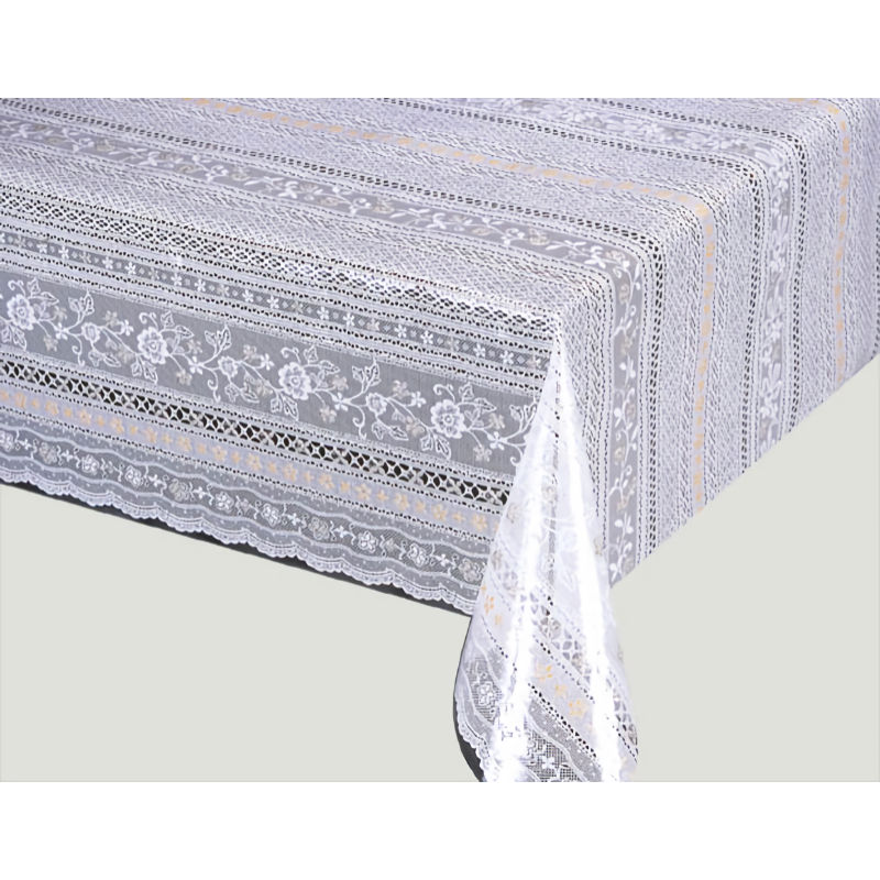 明和グラビア レーステーブルクロス ベージュ M－731 の通販