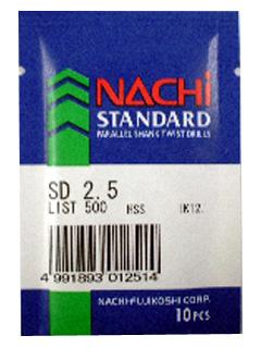ナチ 鉄工用ストレートドリル10本入SD 2．5mm の通販