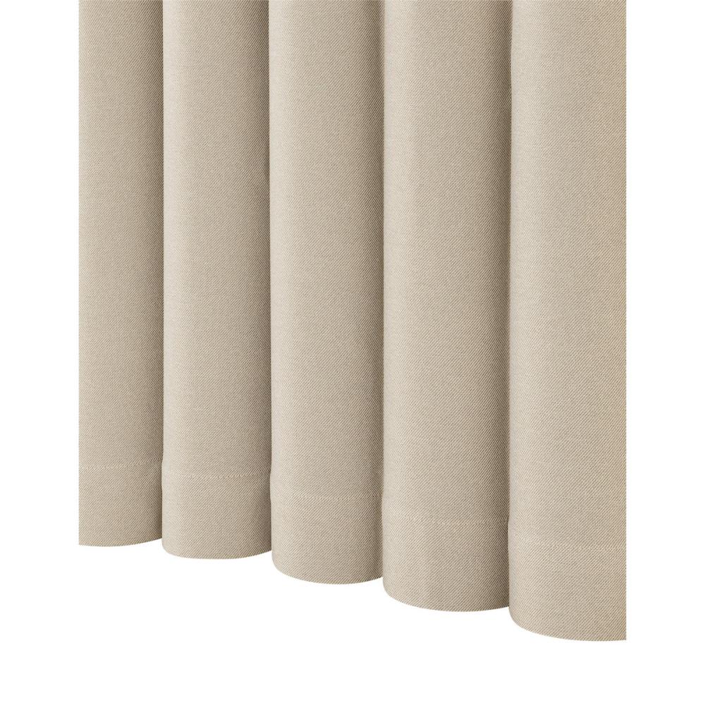 ドレープカーテン ステイシー 防炎・遮光性 ベージュ 100