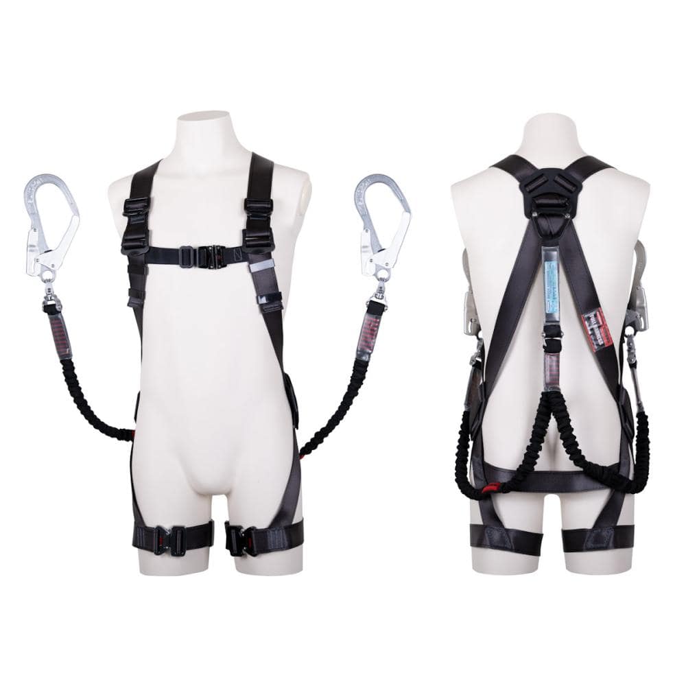 Tajima タジマ ハーネスGS 黒 蛇腹ダブルL8セット