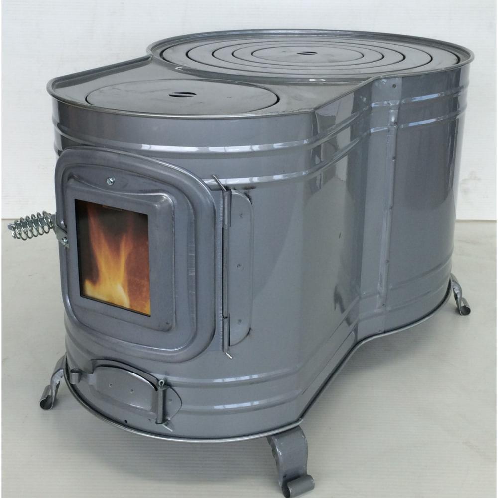 大和金属 玉子型薪ストーブ （大） 窓付き の通販 | ホームセンター