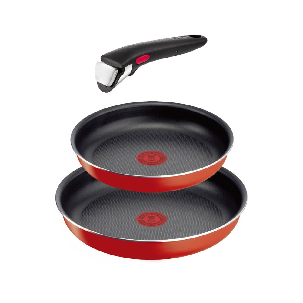 ティファール インジニオ・ネオ ガス火専用 3点セット パプリカレッド