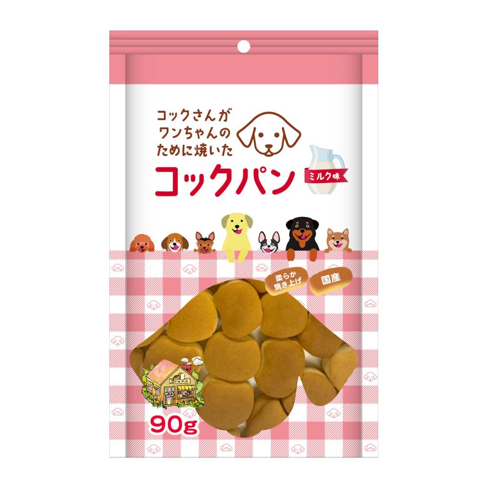 コックさんがワンちゃんのために焼いたコックパン さつまいも味 90g