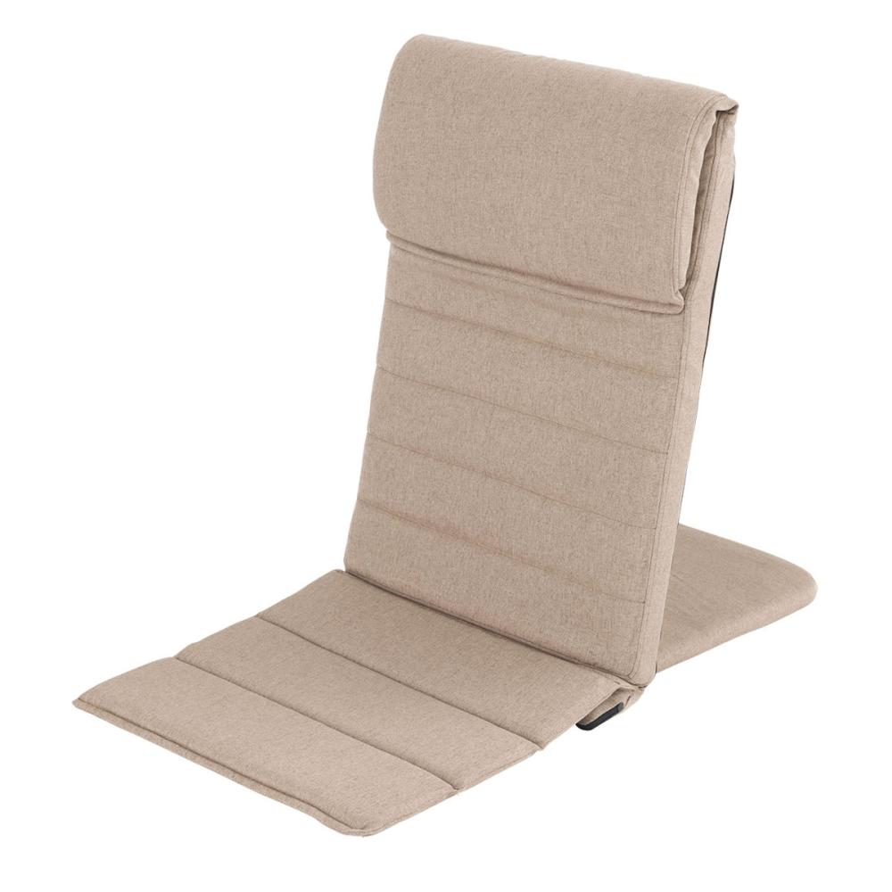 ドウシシャ いつでもどこでも背もたれ座椅子 スリム ベージュ NIDS