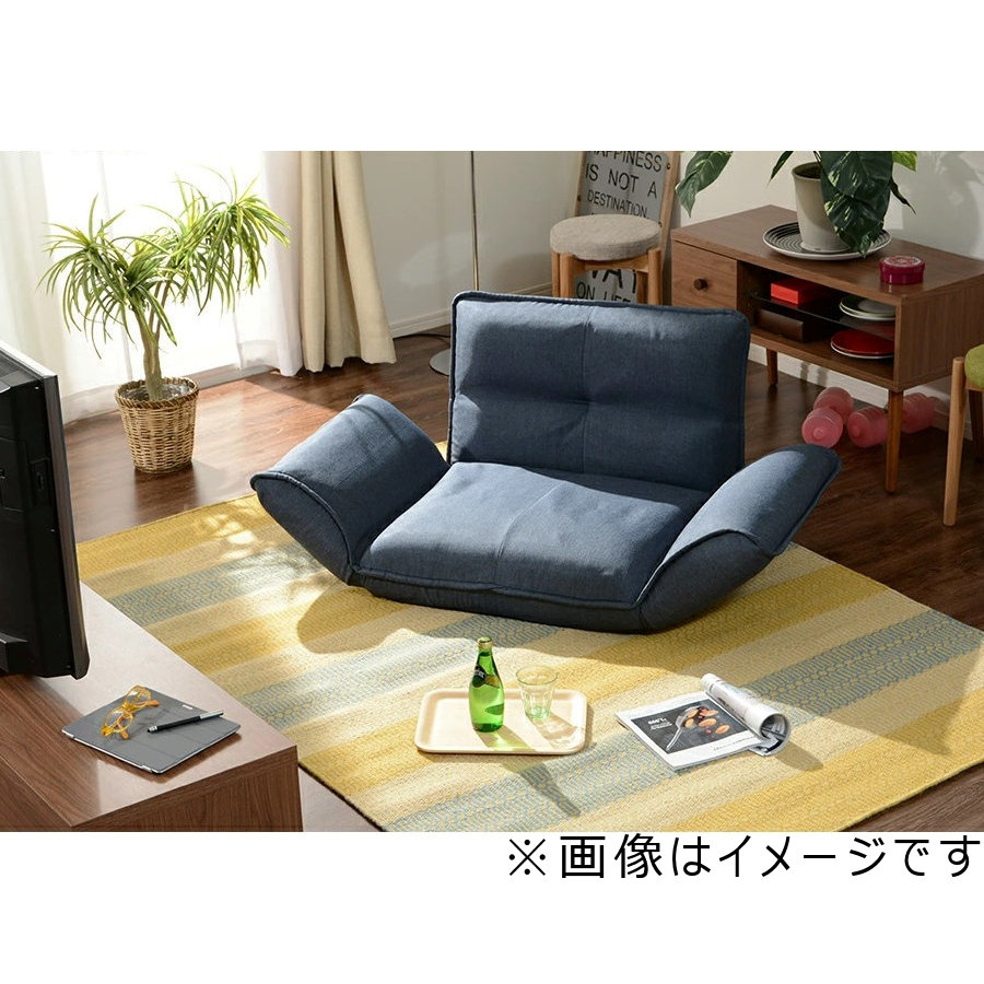 セルタン カウチソファ 1人掛け PVCレッド A282p－596RED