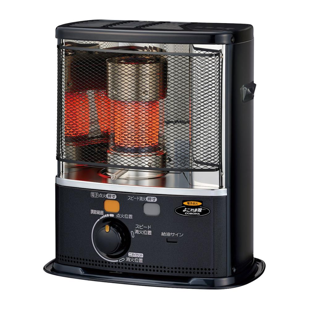 コロナ 反射型 石油ストーブ 木造10畳 ダークグレー SX