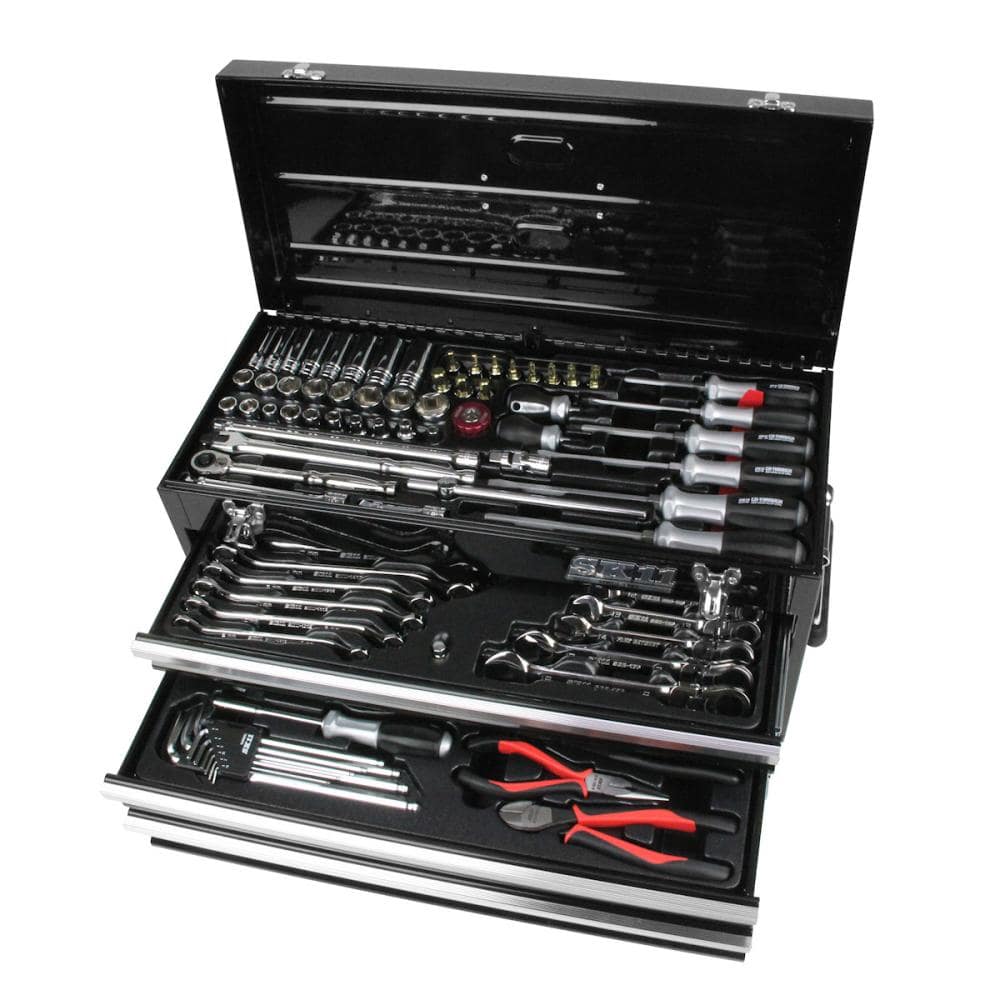 藤原産業 SK11 整備工具セット ブラック SST－16133BK