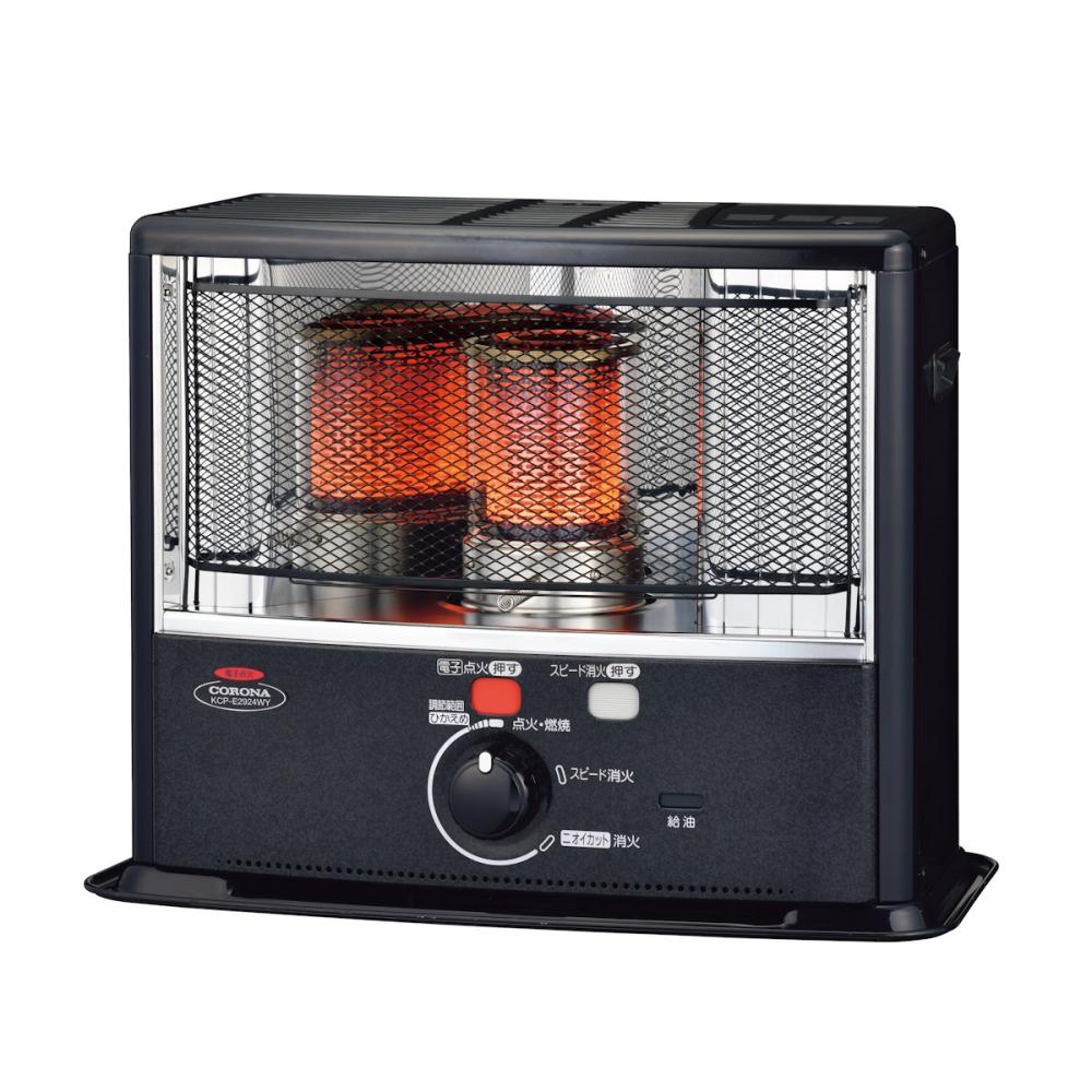 コロナ 反射型 石油ストーブ 木造9畳 電子点火式 ダークグレー SX