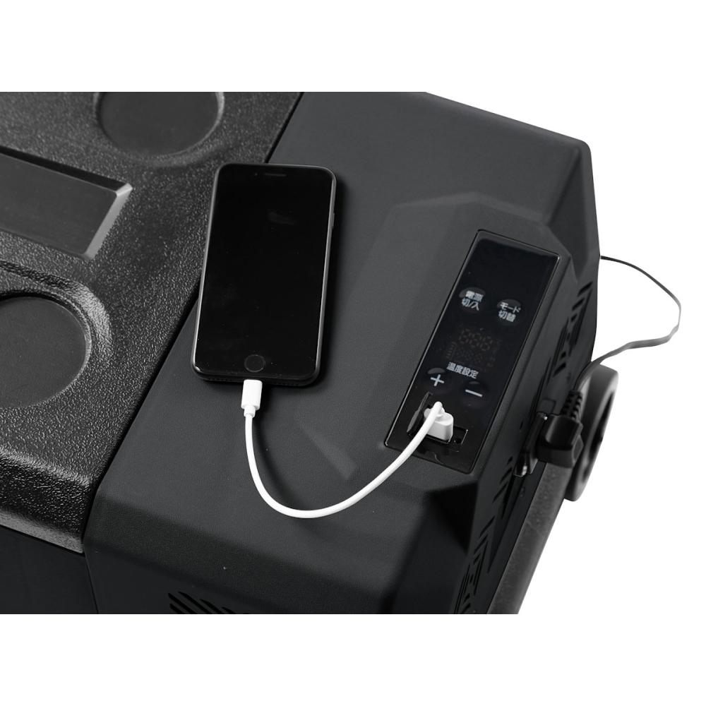 アイリスオーヤマ ポータブル冷蔵冷凍庫 30L ブラック IPD－3A