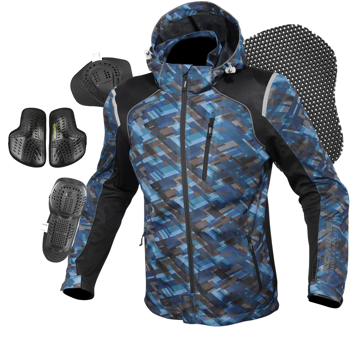 コミネ公式】JK-135 プロテクトフルメッシュパーカ | KOMINE | KOMINE