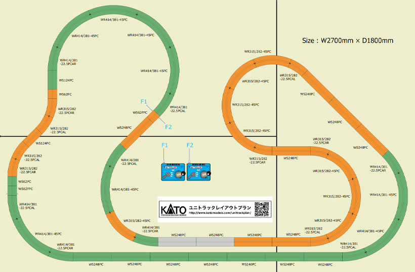 KATO鉄道模型ホームページ | ユニトラック レイアウトプラン特集