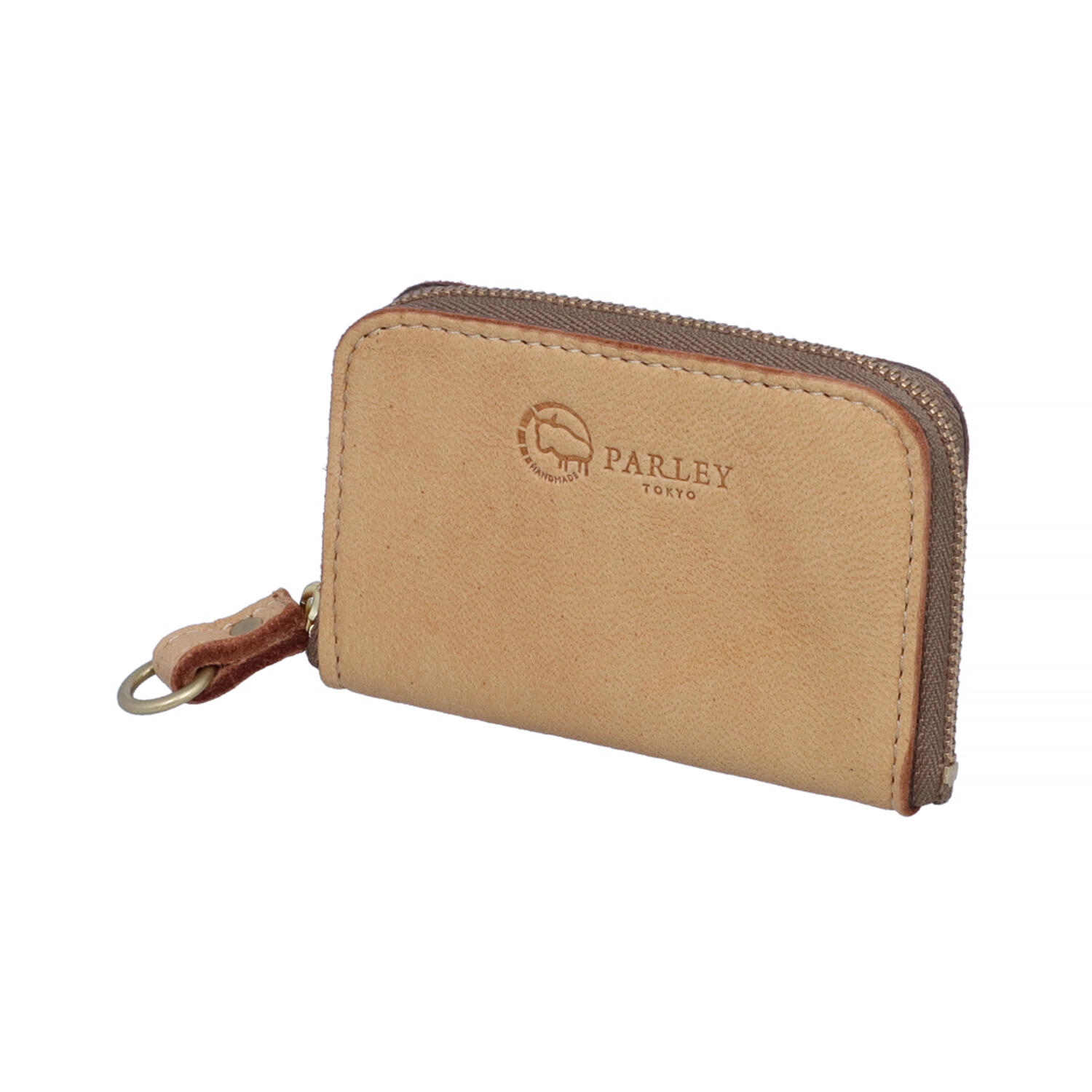 鹿革 エルク ラウンドファスナー ミニ財布 | 株式会社 パーリィー