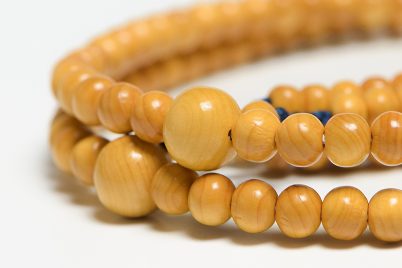 本榧念珠（尺二振分共シャカ）の通販【榧工房 かやの森】